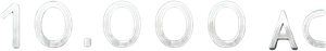 10.000 A.C. (2008) ITA Streaming official logo