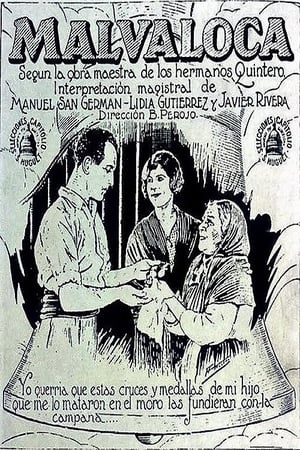 Poster Malvaloca (1926)