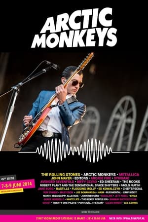 Poster Arctic Monkeys Live at Pinkpop Festival 2014 (2014)