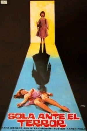 Poster Sola ante el terror 1986