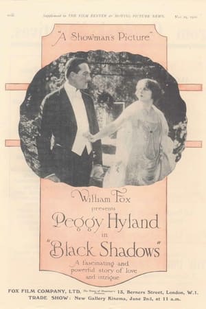 Poster Black Shadows (1920)