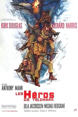 Poster Les Héros de Télémark 1965