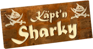 Capitán Sharky — Logos 1