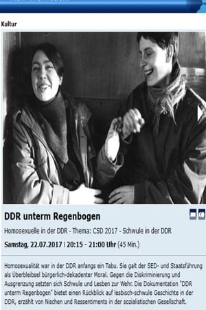 Image DDR unterm Regenbogen