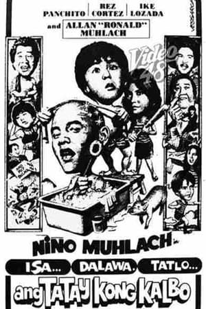 Poster Isa-dalawa-tatlo: Ang tatay kong kalbo (1978)