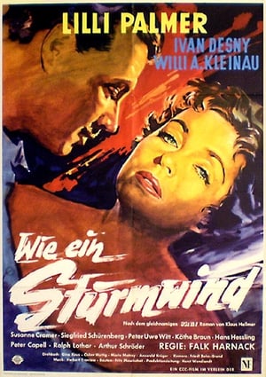 Poster Wie ein Sturmwind 1957