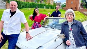 Celebrity Antiques Road Trip Esme Young and Keith Brymer Jones