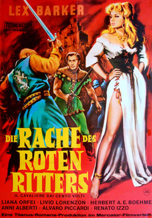 Poster Die Rache des roten Ritters 1960