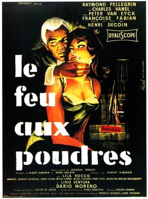 Poster Le feu aux poudres 1957