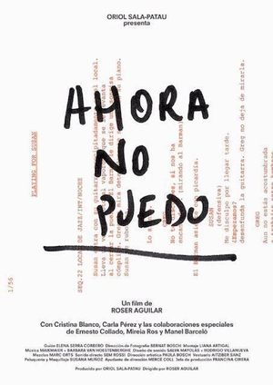 Ahora no puedo poster