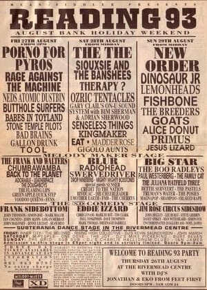 Poster TOOL: Live at Reading Festival 1993 (1993)