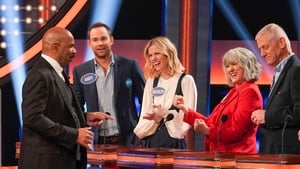 Celebrity Family Feud Brooklyn Decker and Andy Roddick vs. Bobby Bones and Tara Lipinski vs. Johnny Weir