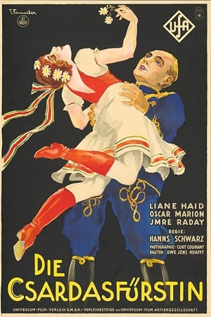 Poster Die Czardasfürstin (1927)