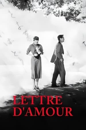 Poster Lettre d'amour 1953