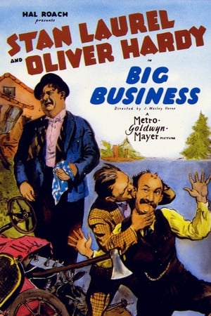 Poster Big Business (1929)