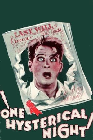 Poster One Hysterical Night 1929