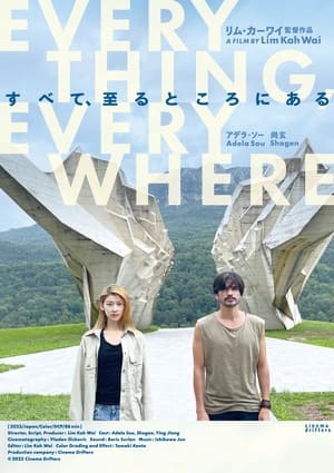 Poster Everything, Everywhere (2023)