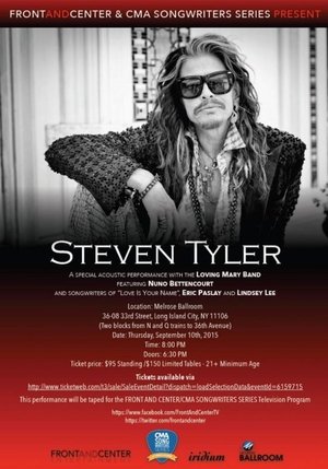 Poster Steven Tyler ‎– Front And Center (2015)