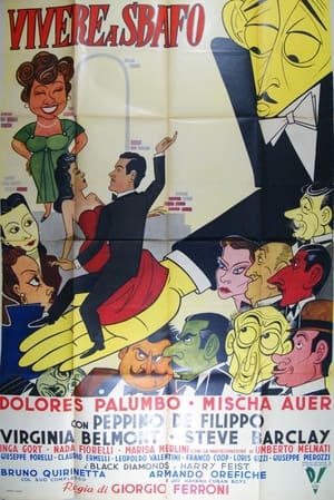 Poster Vivere a sbafo (1950)