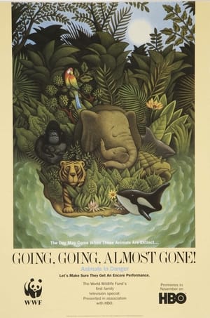 Poster Going, Going, Almost Gone! Animals in Danger 1995