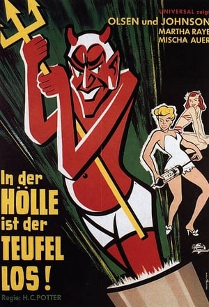 Poster In der Hölle ist der Teufel los 1941