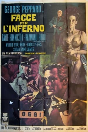 Poster Facce per l'inferno 1968