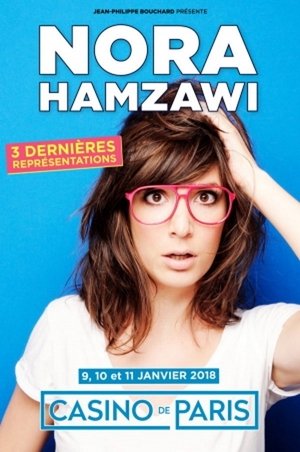 Poster Nora Hamzawi au Casino de Paris (2018)