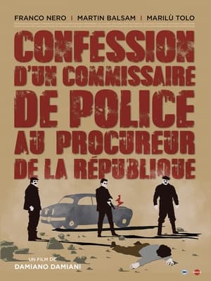 Poster Confession d'un commissaire de police au procureur de la République 1971