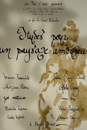 Poster Etudes pour un paysage amoureux (2013)