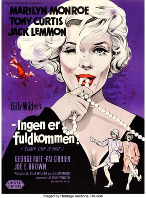 Poster Ingen er fuldkommen 1959