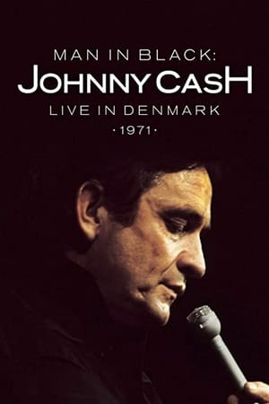 Johnny Cash - Man in Black Live in Denmark poster