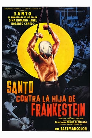 Poster Santo contra la hija de Frankenstein 1972