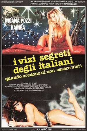 Poster I vizi segreti degli italiani quando credono di non essere visti (1987)