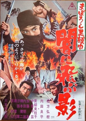Poster まぼろし黒頭巾　闇に飛ぶ影 1967