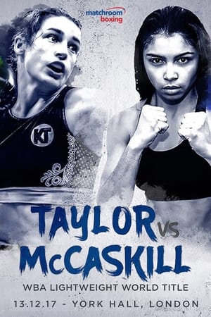 Poster Katie Taylor vs. Jessica McCaskill (2017)