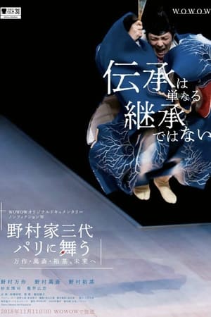 野村家三代 パリに舞う～万作・萬斎・裕基、未来へ