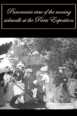 Panoramic View from the Moving Sidewalk at the Paris Exposition