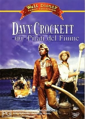 Poster Davy Crockett e i pirati 1956