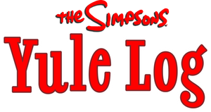 The Simpsons Yule Log
