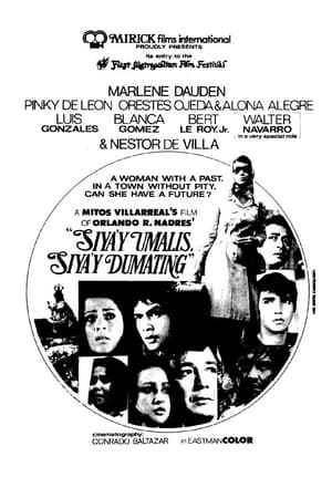 Poster Siya'y Umalis, Siya'y Dumating (1975)
