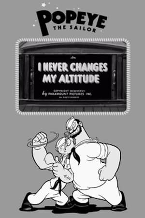 Poster I Never Changes My Altitude (1937)