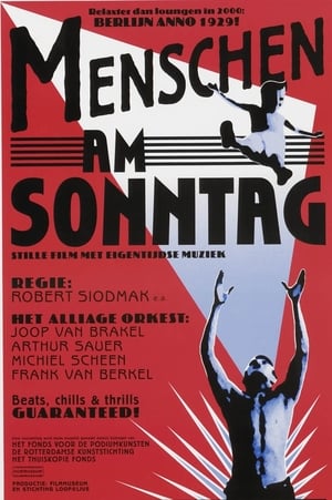 Poster Menschen am Sonntag 1930