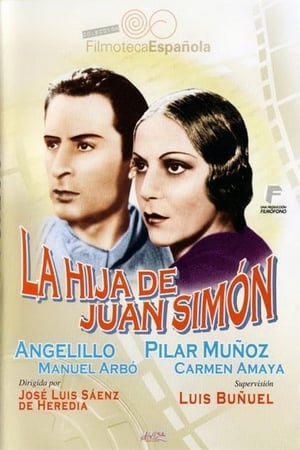 Poster La hija de Juan Simón (1935)