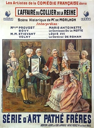 Poster L'affaire du collier de la reine 1912