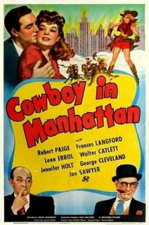 Cowboy in Manhattan poster