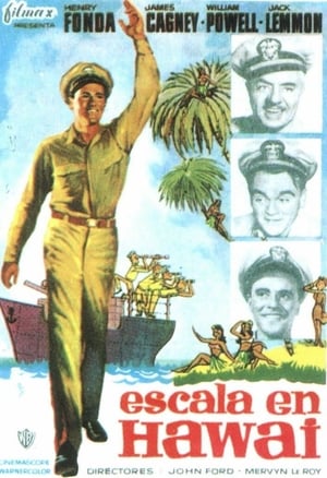 Poster Escala en Hawai 1955