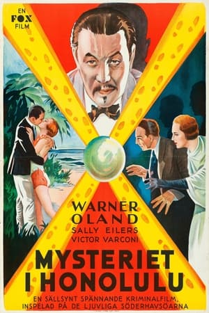 Poster Mysteriet i Honolulu 1931