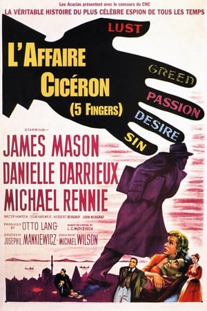 Poster L'Affaire Cicéron 1952