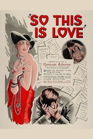 Poster So This Is Love 1928