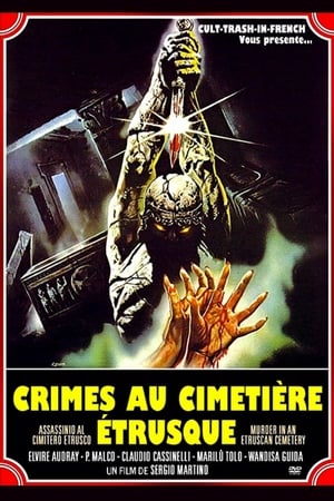 Poster Crimes au cimetière étrusque 1982